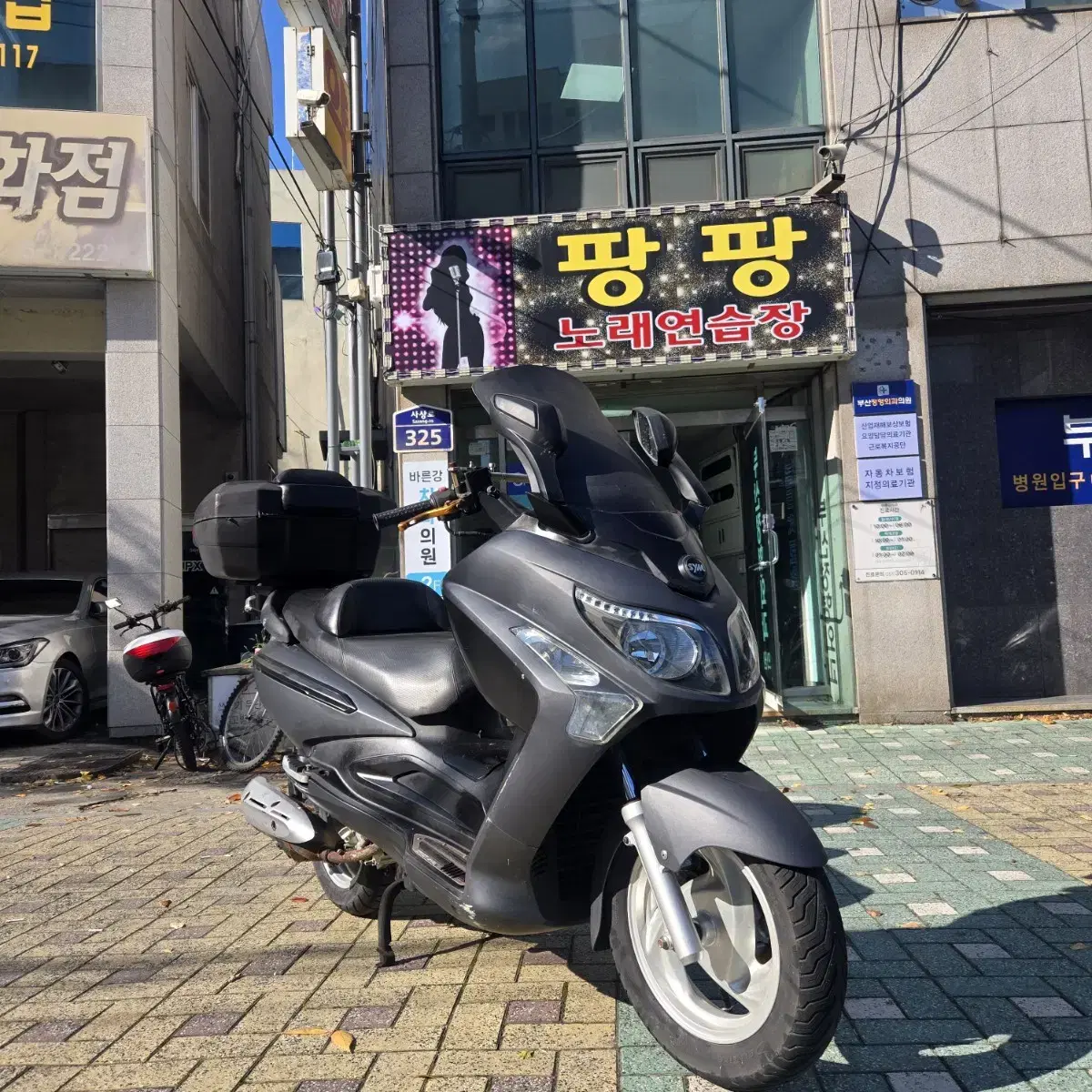 보이져125 조이맥스125 pcx125 크루심부산보이져 부산오토바이