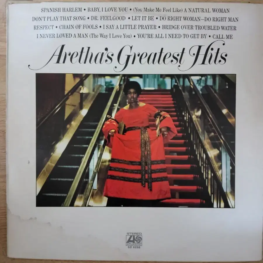 ARETHA FRANKLIN 음반 (LP 턴테이블 오디오 앰프 음향기기