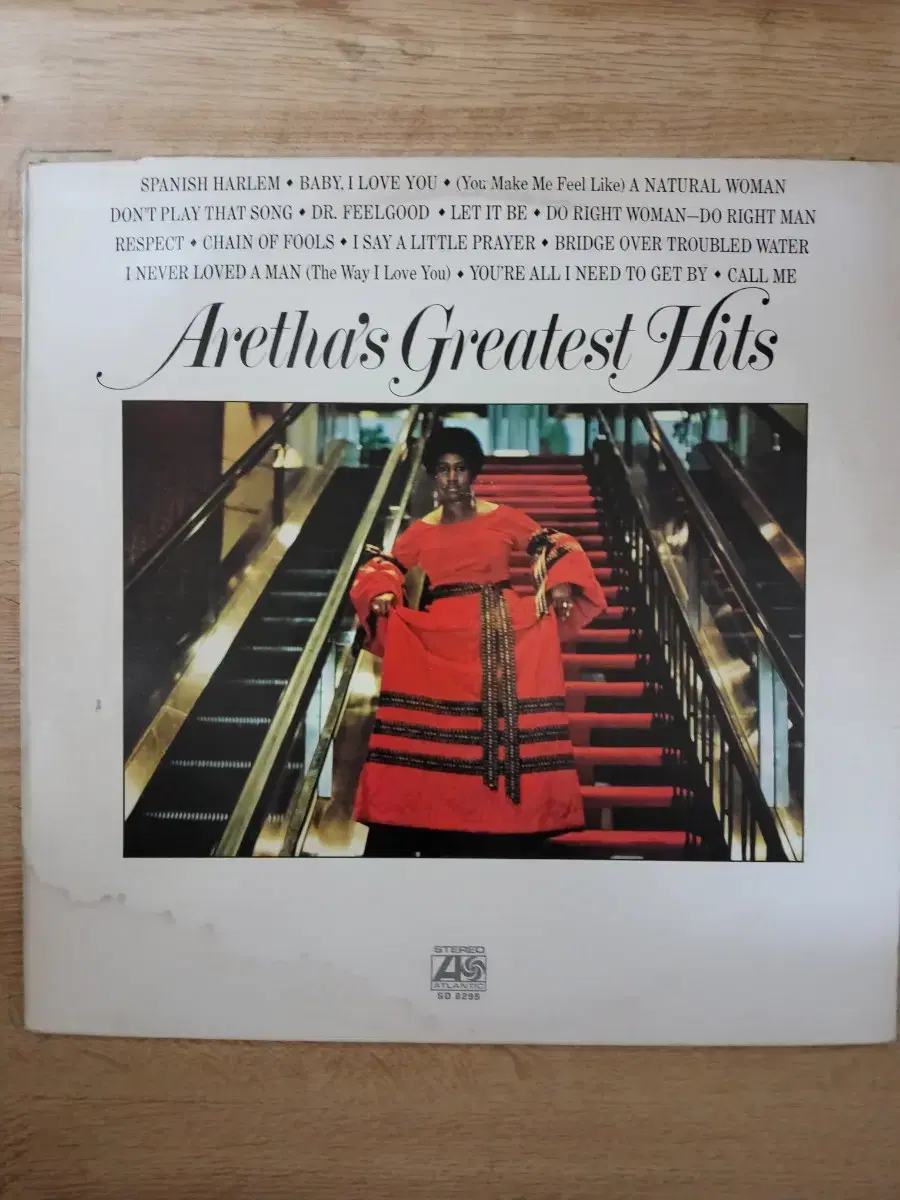 ARETHA FRANKLIN 음반 (LP 턴테이블 오디오 앰프 음향기기