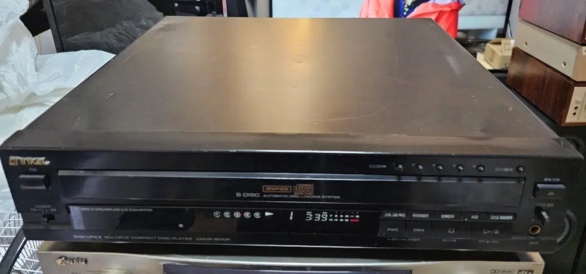 인켈 5CD PLAYER CDCG-3010R