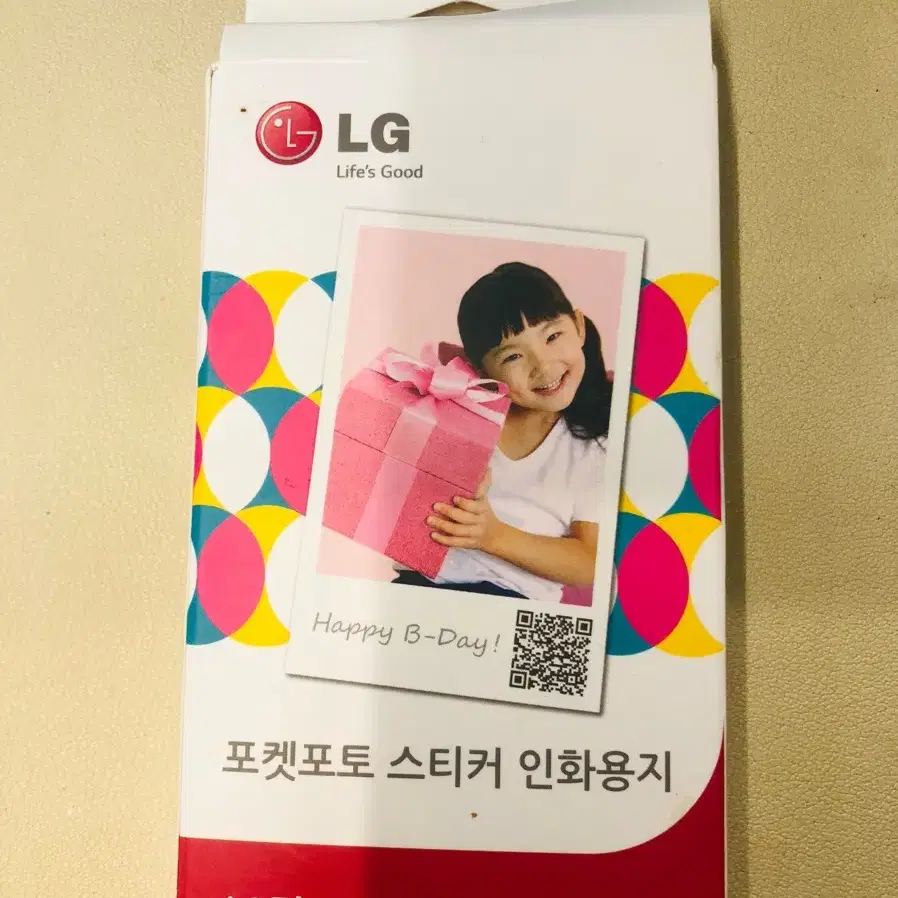 LG 포켓 포토 핑크 + 인화지 포함 (10*3)