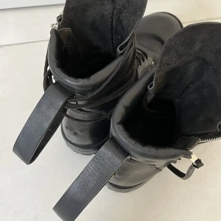 Rick Owens 릭오웬스 컴뱃부츠