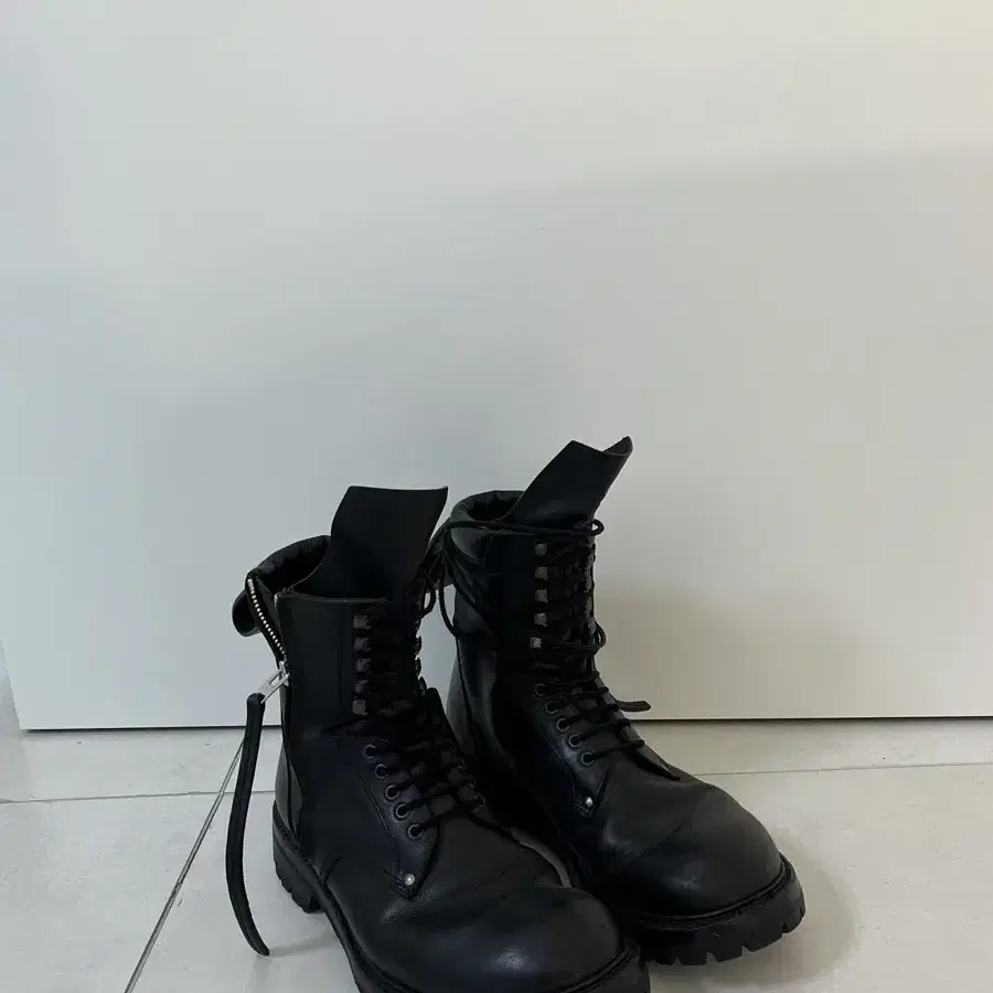 Rick Owens 릭오웬스 컴뱃부츠