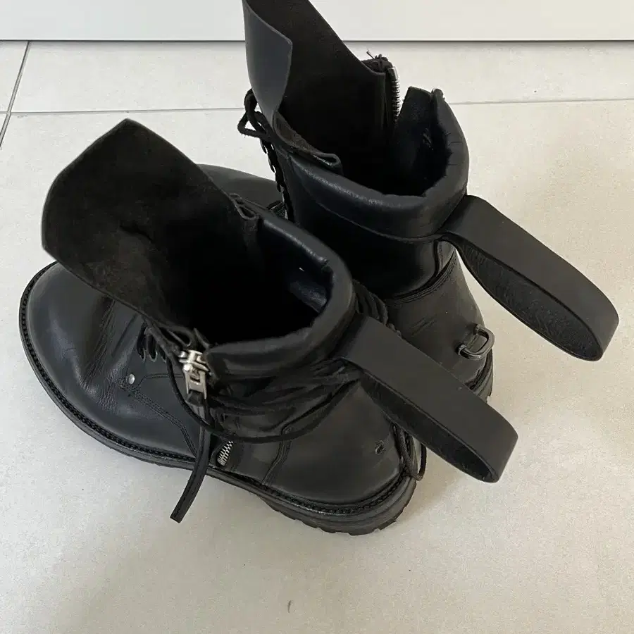 Rick Owens 릭오웬스 컴뱃부츠