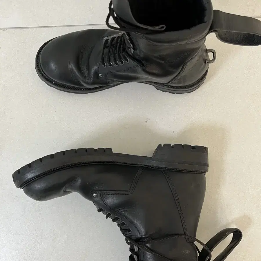 Rick Owens 릭오웬스 컴뱃부츠