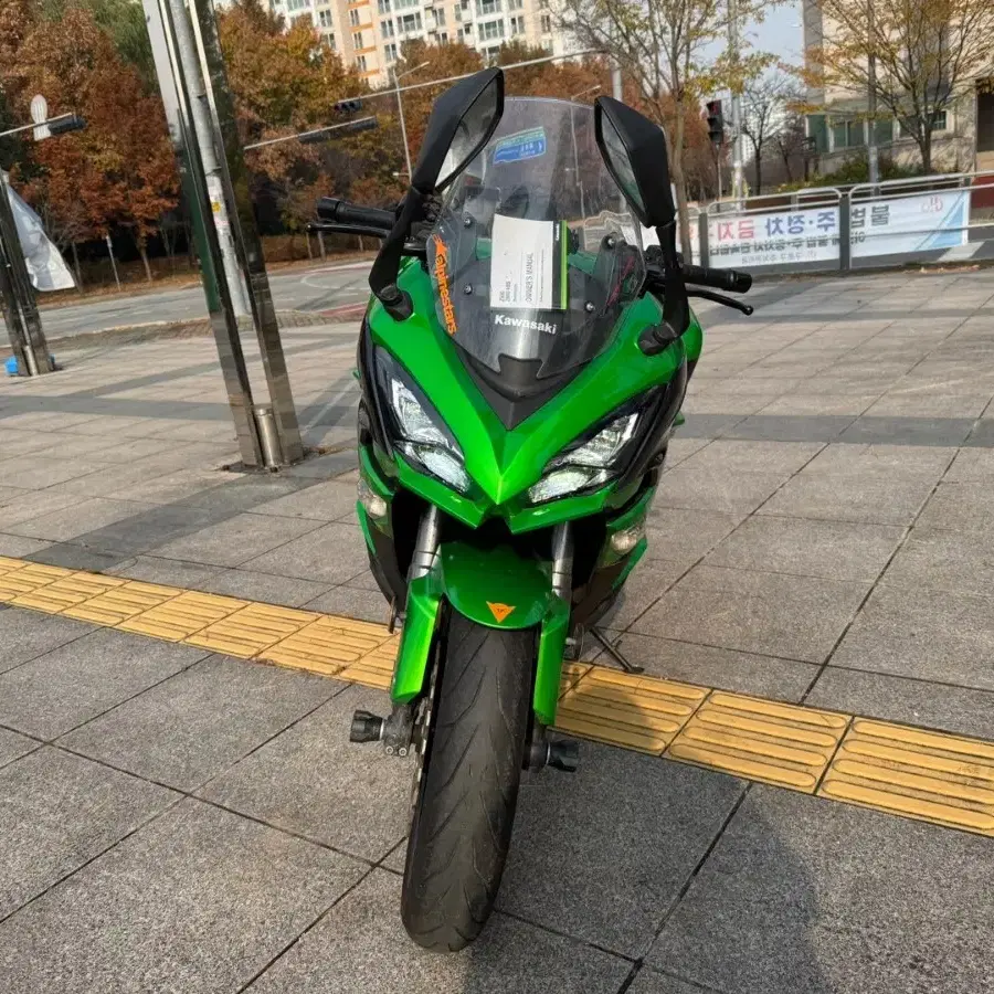 가와사키 z1000sx 18년형 abs 짧은키로수 판매합니다