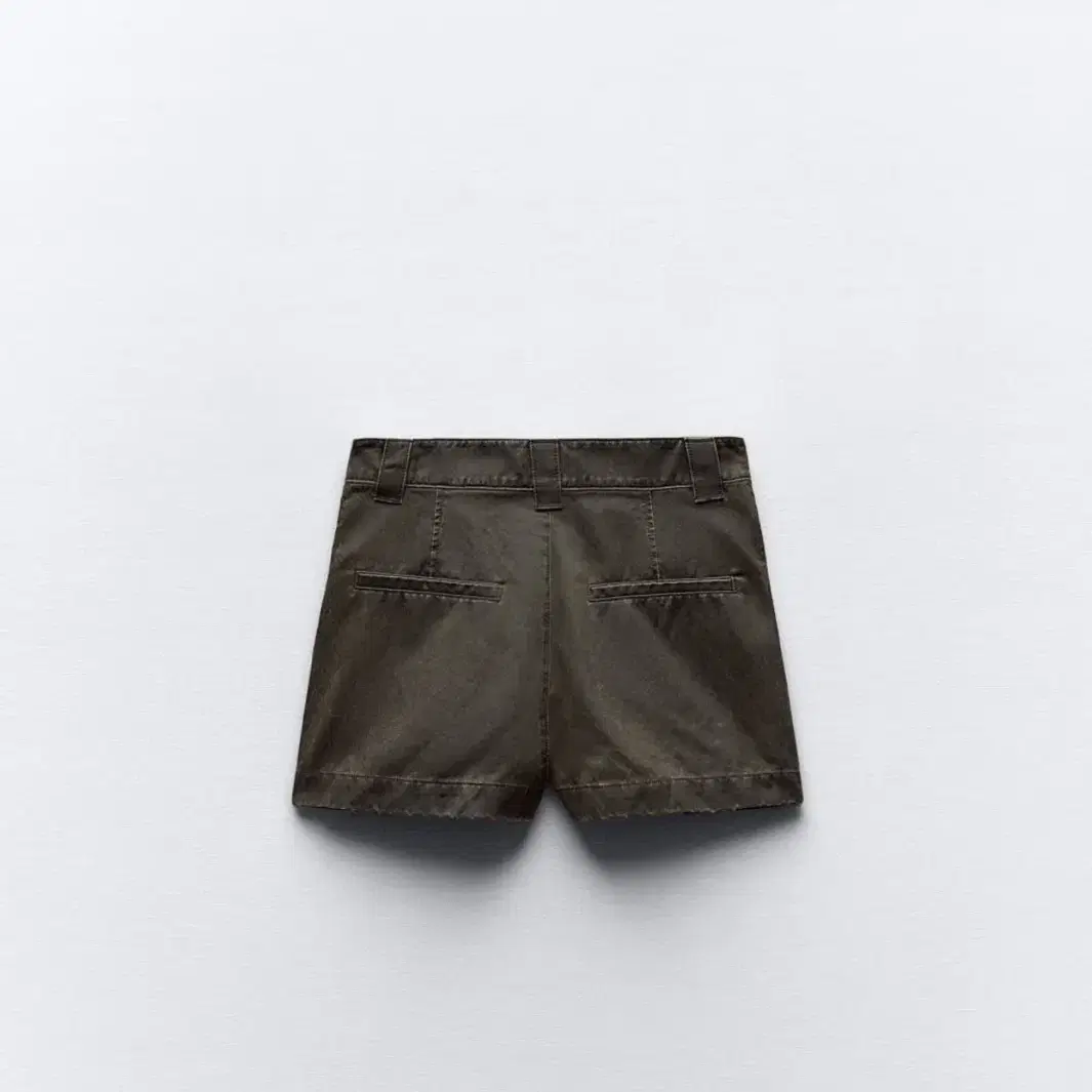 자라 공홈 왁스드 스커트 팬츠 (새상품) WAXED SKORT 4341