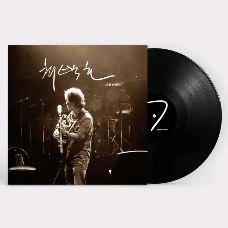 최백호 7 (seven) 서울레코드페어 최초 공개반 LP