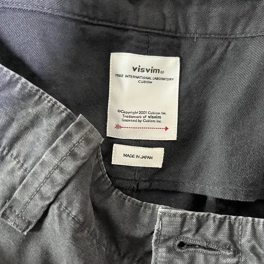 [3] 비즈빔 기포드 팬츠 블랙 visvim gifford pants