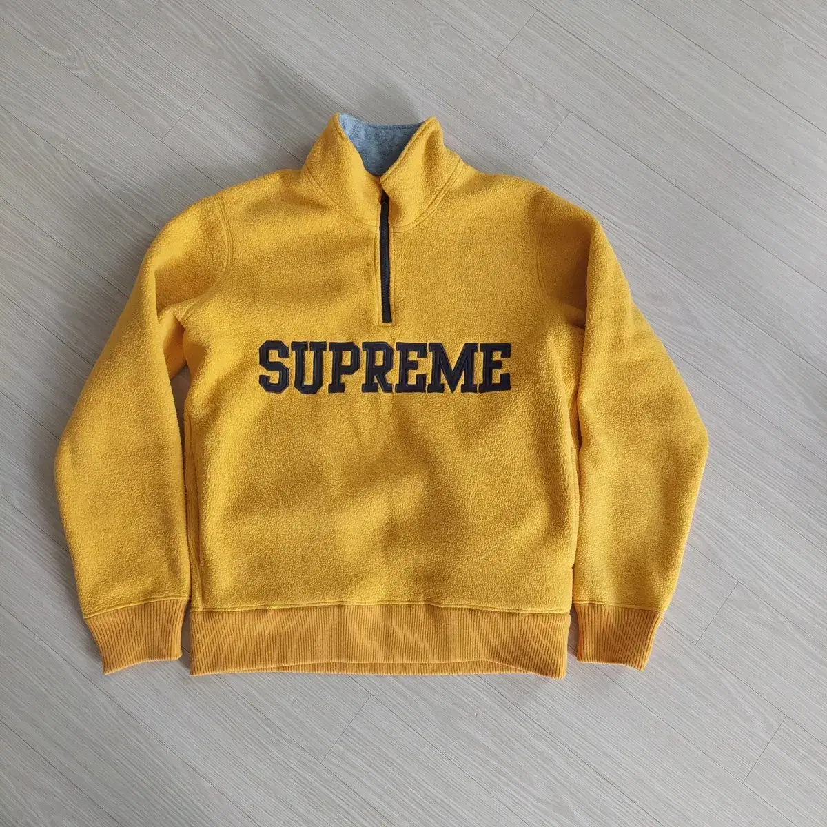 2011fw 슈프림 폴라텍 하프집 풀오버 supreme