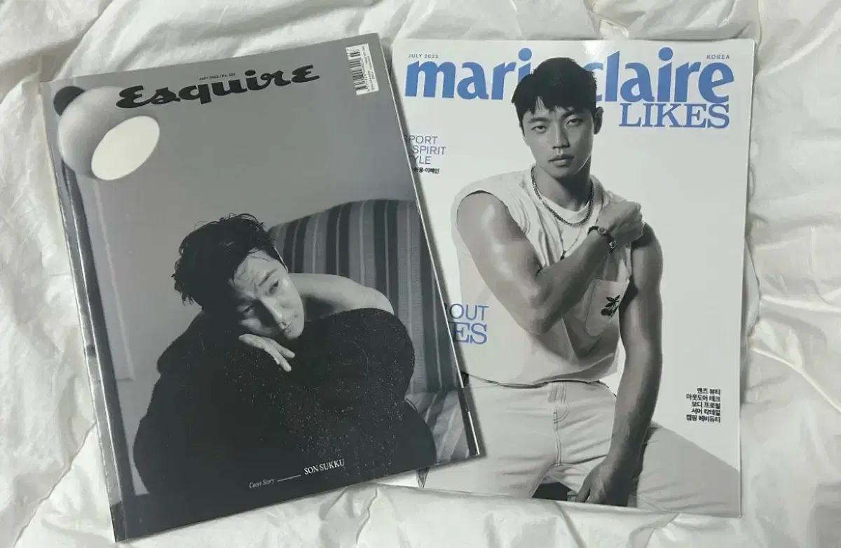 Marie Claire Esquire Hwang Heechan Chan magazine bulk sells