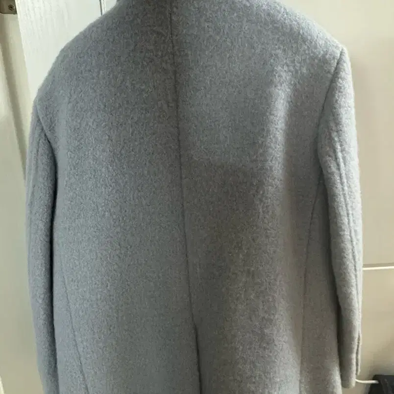 던스트 ALPACA BLAZER COAT GREYISH BLUE 새상품