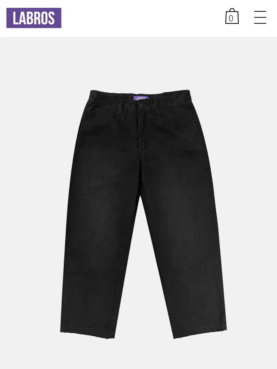 라브로스 (714 Chino Pants (Black))