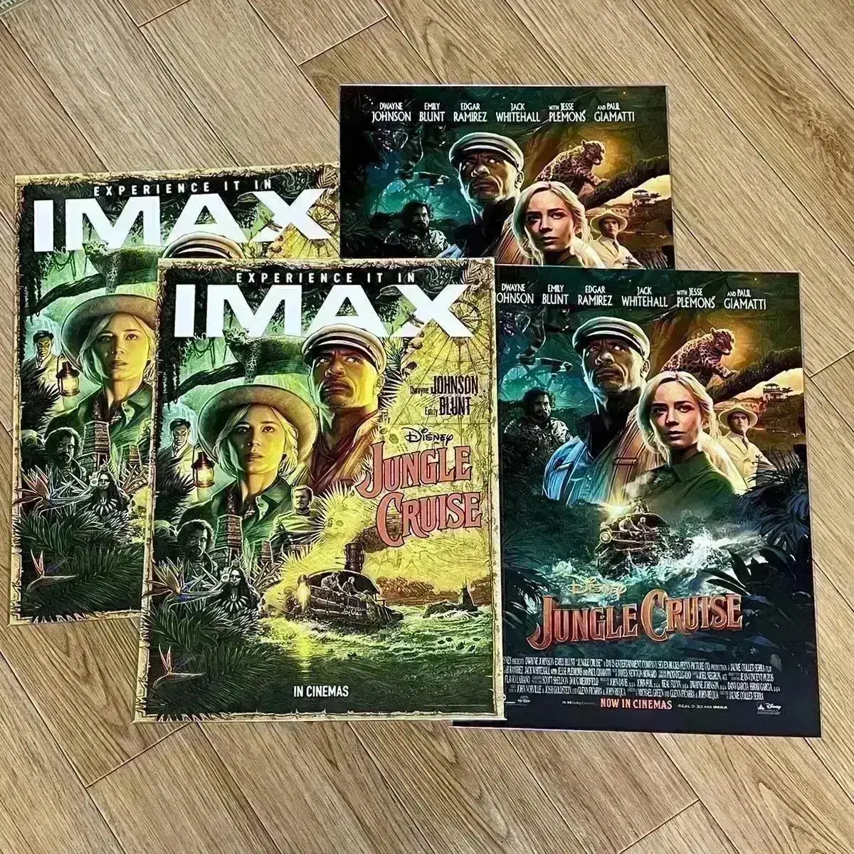 정글크루즈 아이맥스 포스터 씨네큐 IMAX 디즈니 특전 아트카드 필름마크