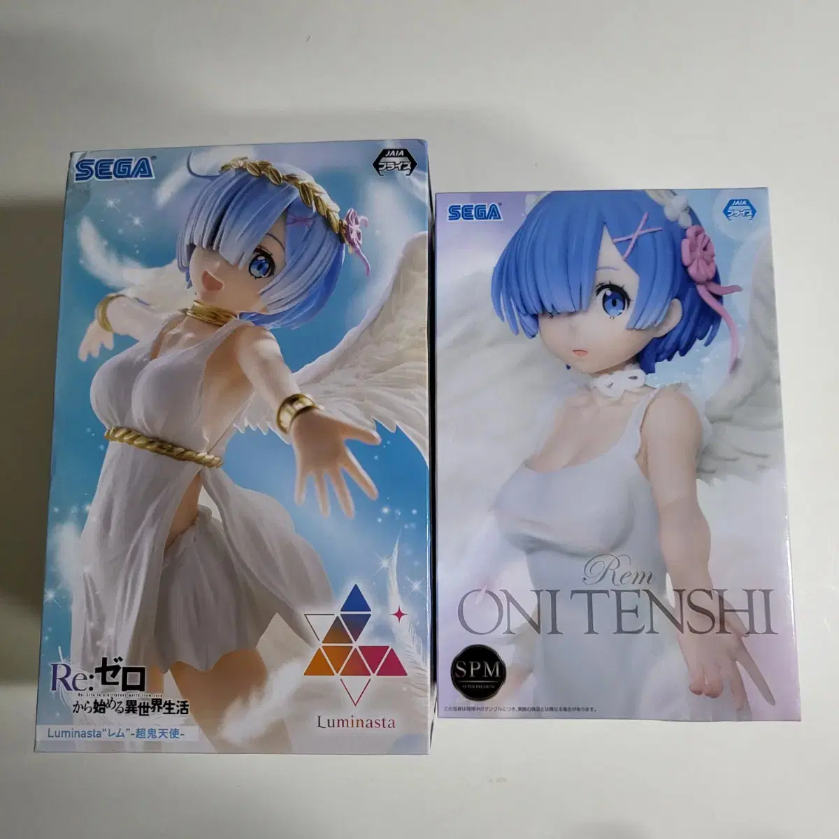 Lizero Rem Super Cherub Onitenshi Figures Sega Luminista Bishoujo Bangkou