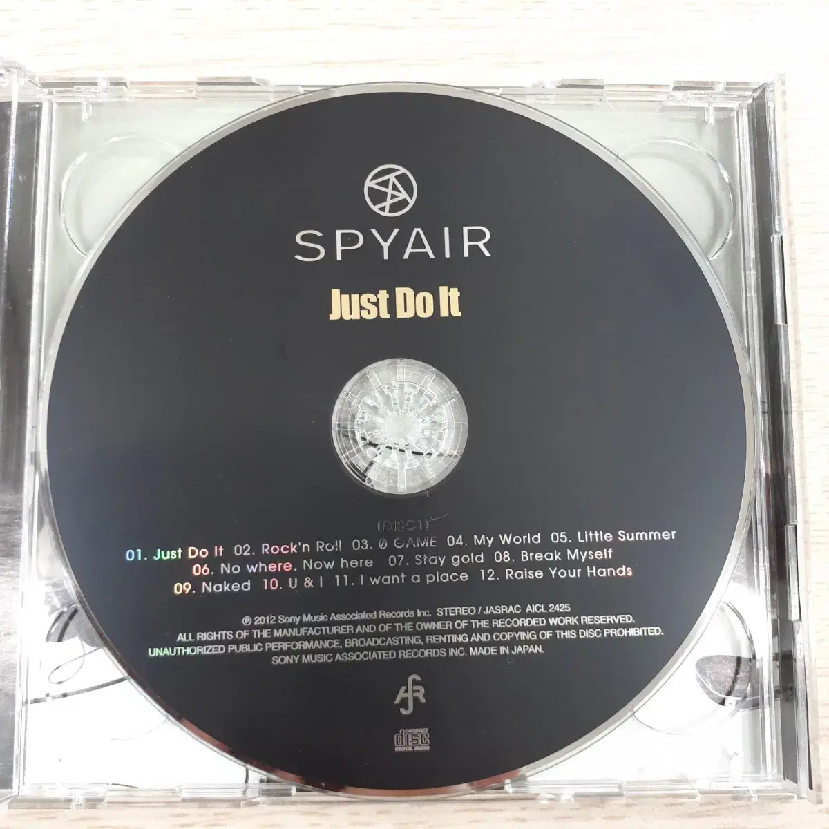 SPYAIR 스파이에어 Just Do It 2CD 한정반 타입 B