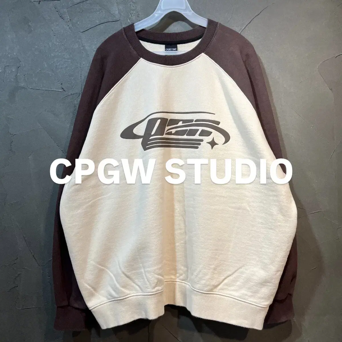 [L] CPGW STUDIO 오버핏 스웻 셔츠