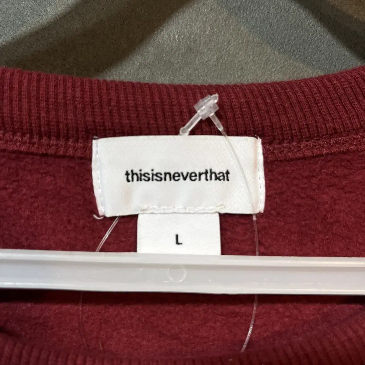 [L] THISISNEVERTHAT 디스이즈네버댓 스웻 셔츠