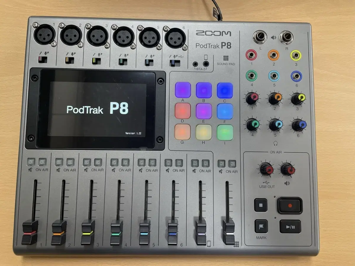 ZOOM PODTRAK P8 믹서