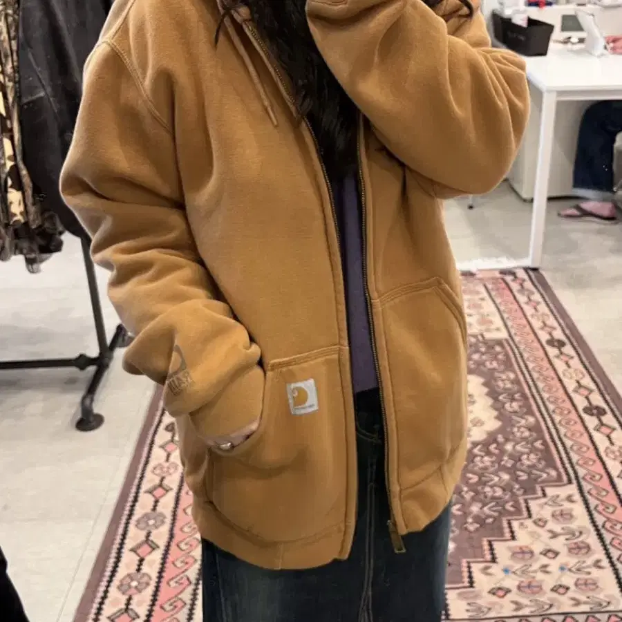 Carhartt 칼하트 써멀 후드 집업