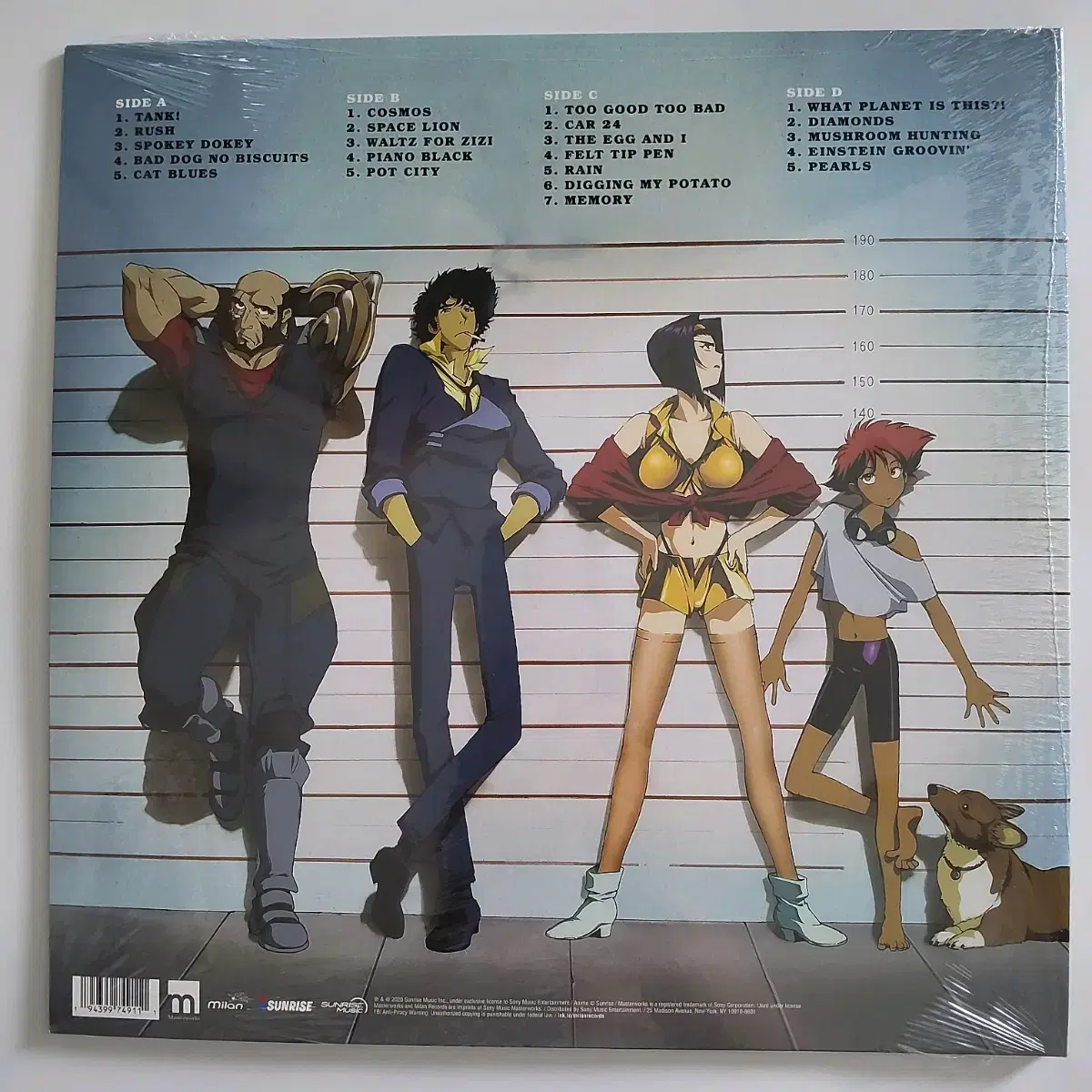 카우보이 비밥 Cowboy Bebop OST 더블 컬러 바이닐 LP