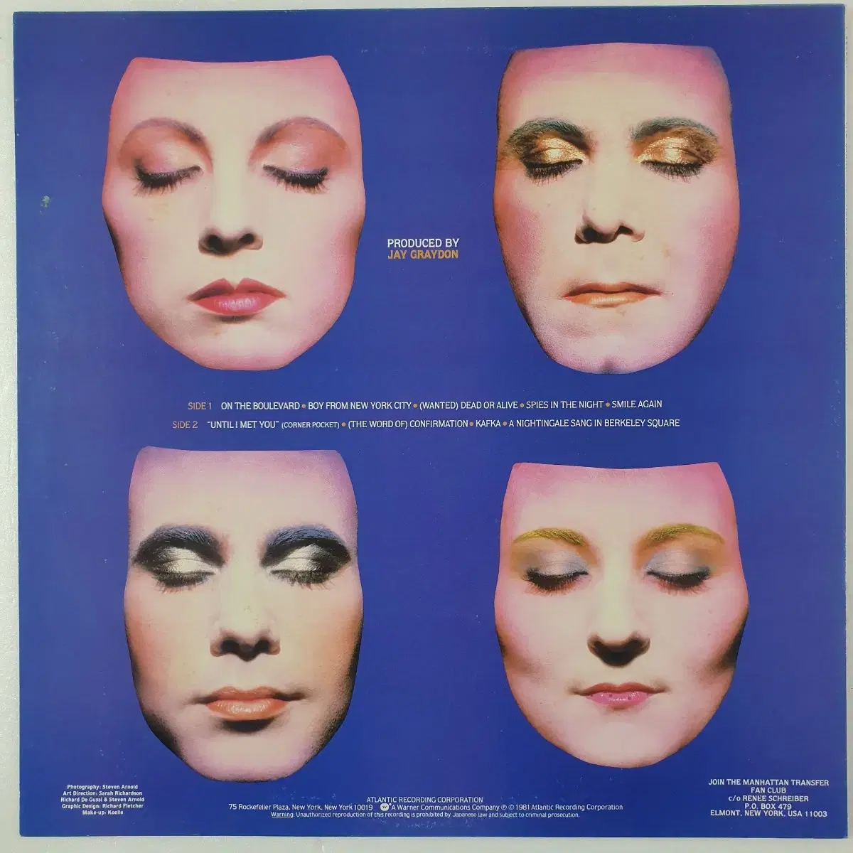 (수입/Lp) Manhattan Transfer