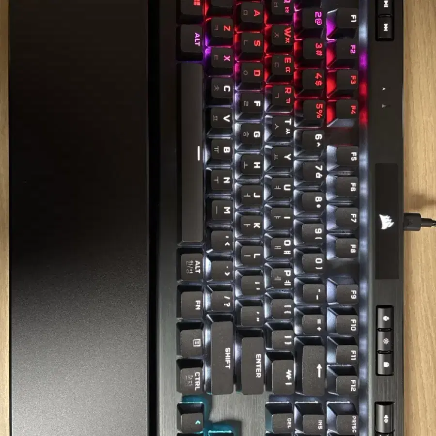 커세어 k70 rgb tkl 떨이 급처