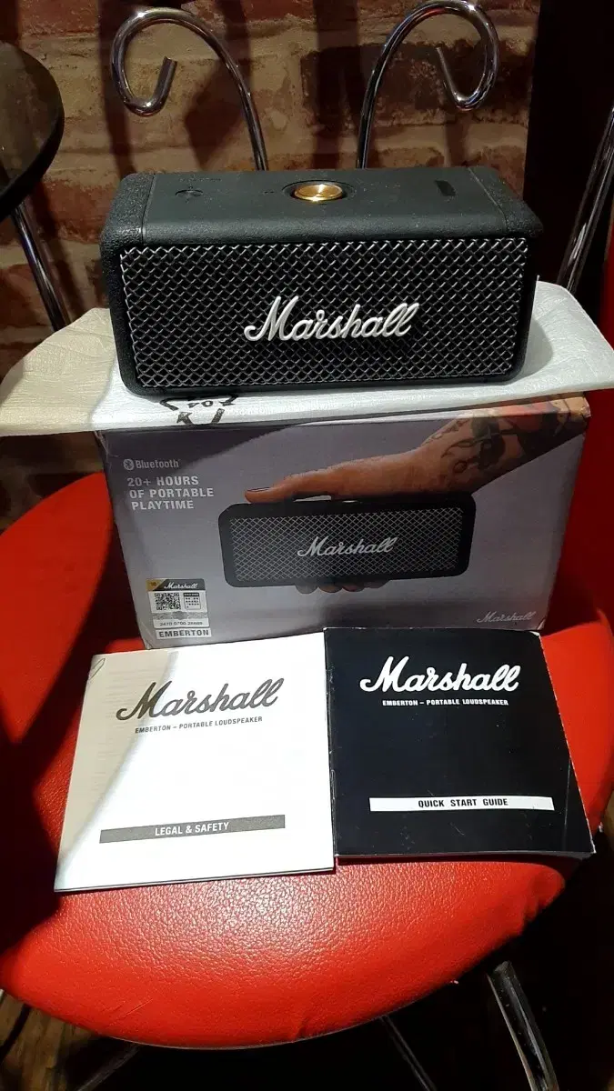 Test234 /Marshall Amberton정품 블루투스 스피커 단품