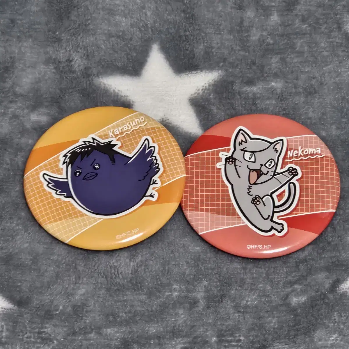 Haikyuu Kageyama Rieff Animal Can Badge Pin Button Pin Badge