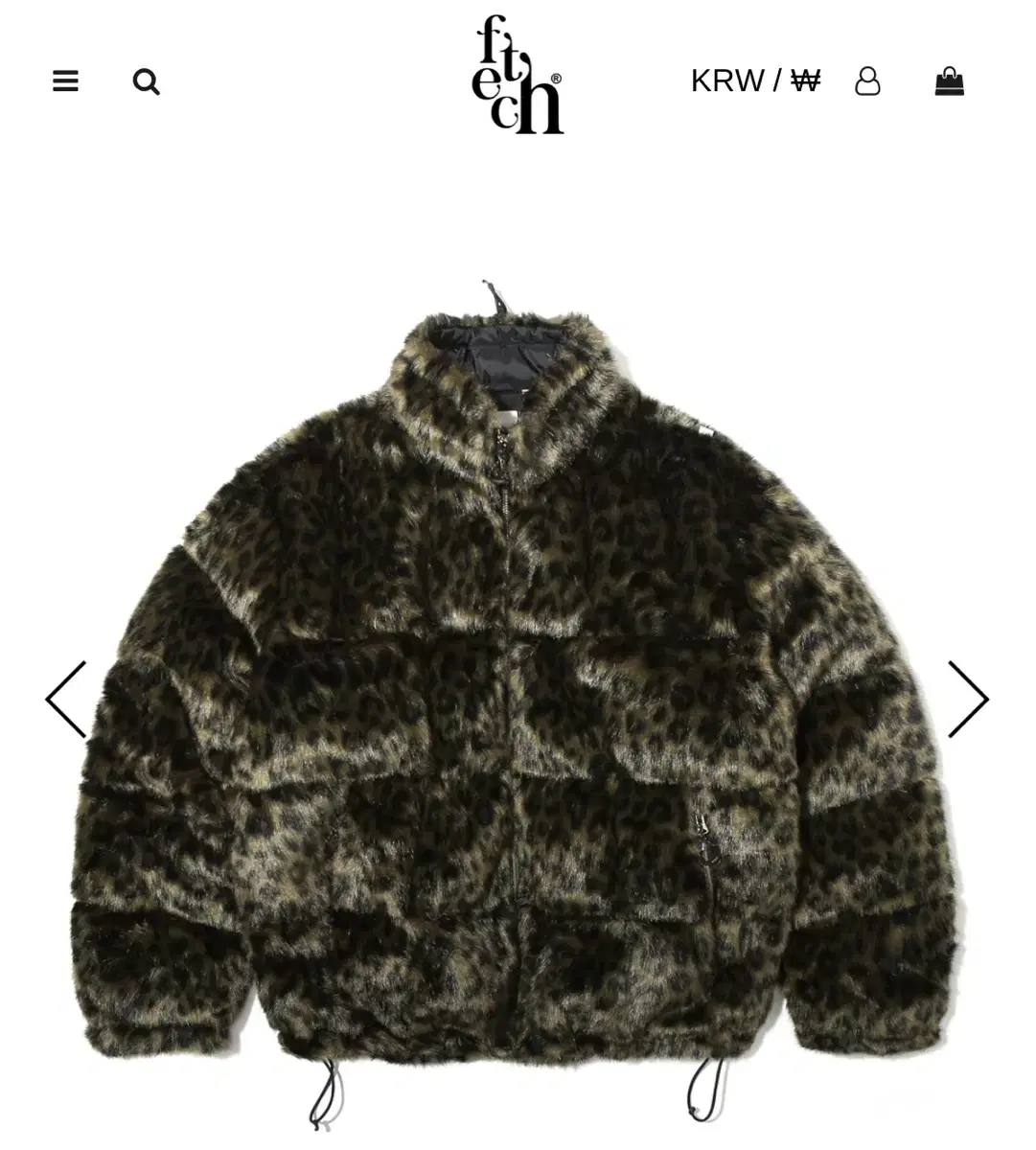 Fetch 패치선데이 Faux Fur Polish Goose