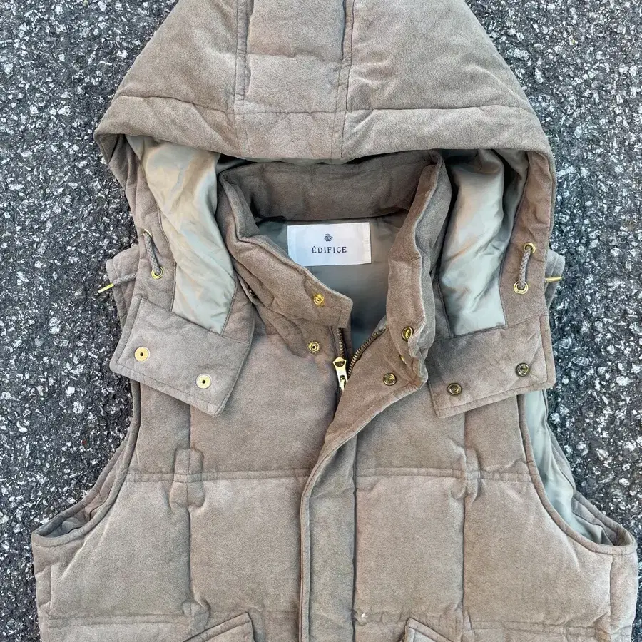 Edifice Suede Padder Padding Vest