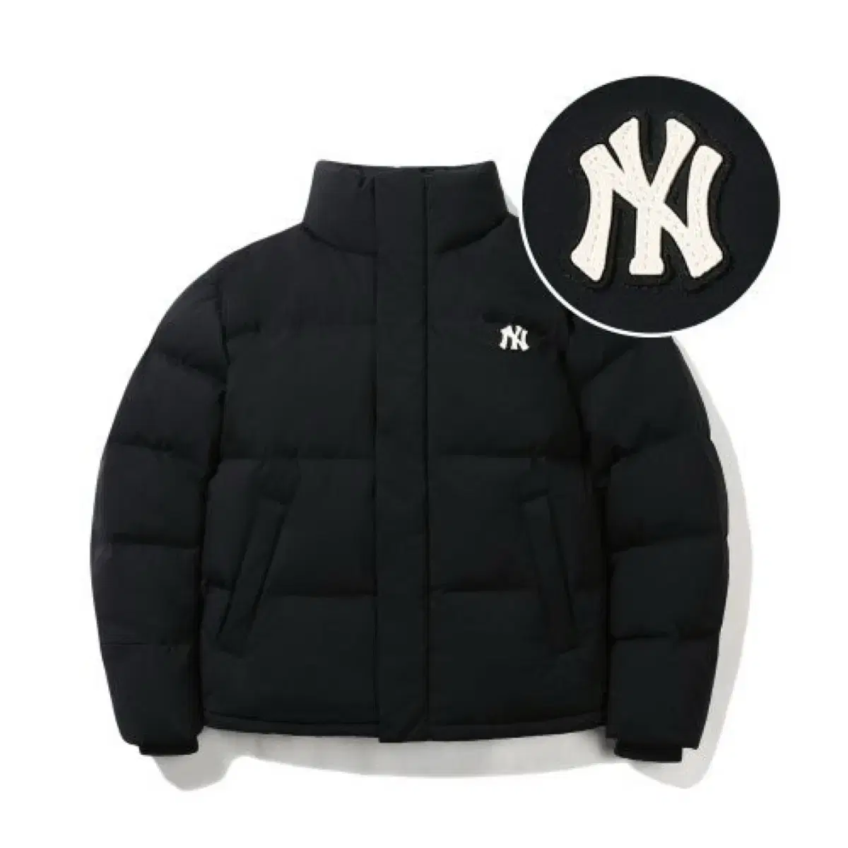 Genuine MLB Basic Puffer Short Padding XS Small Logo