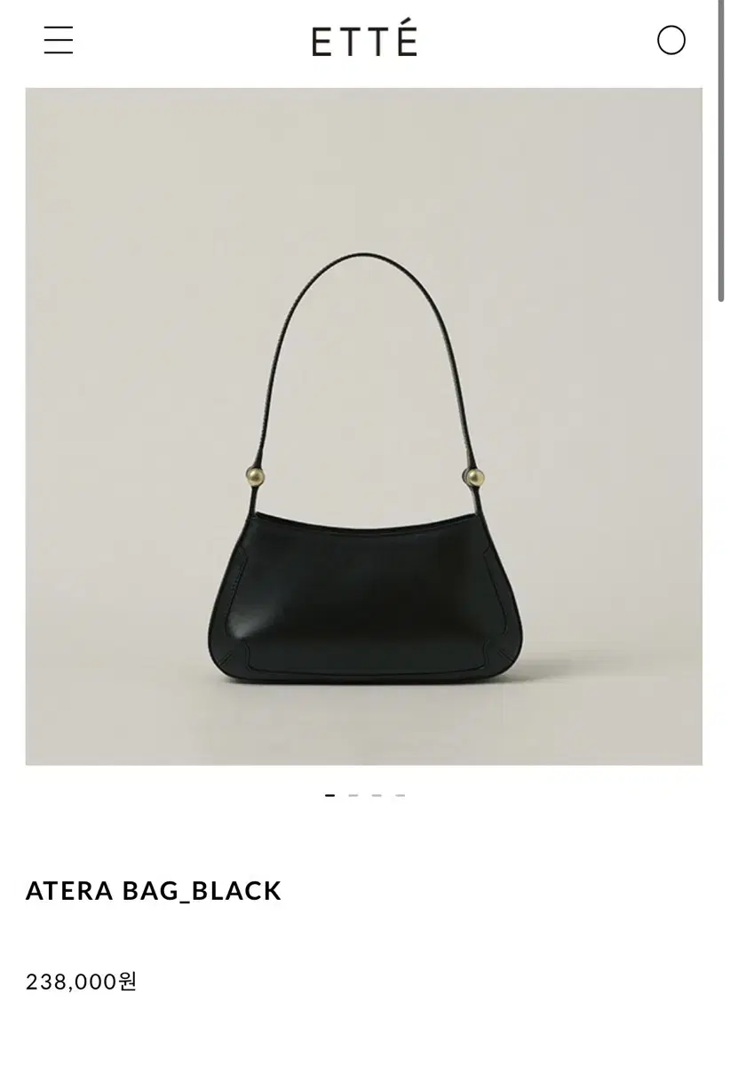 에테 ATERA BAGUETTE BAG