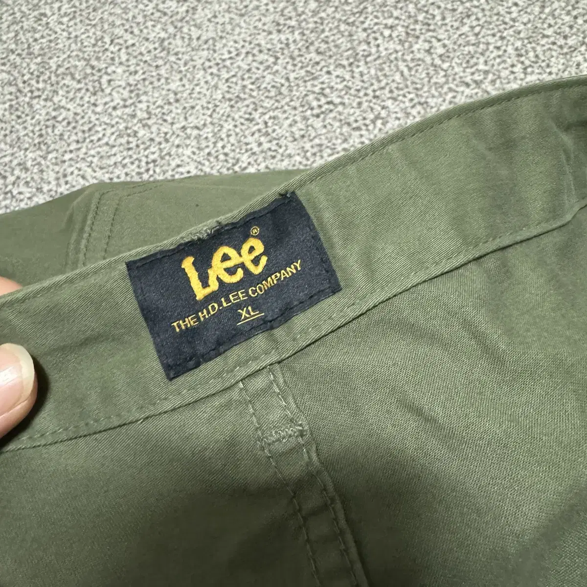 XL Lee 면바지