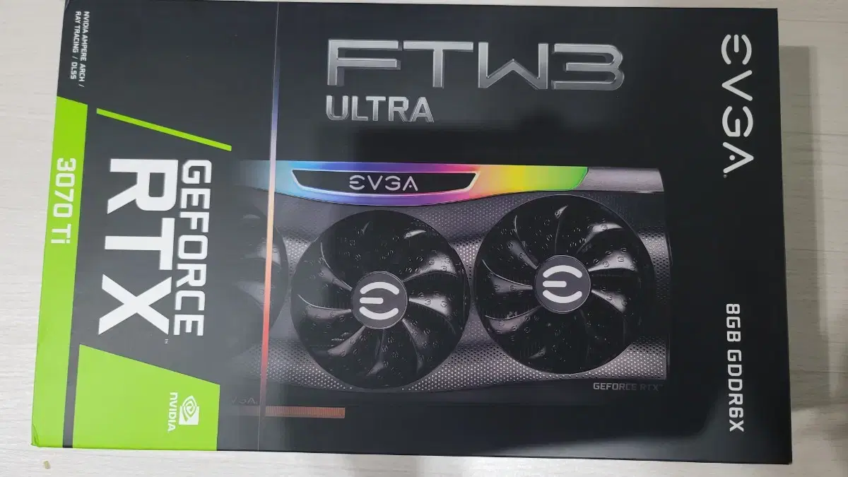 EVGA 지포스 3070TI FTW3 팝니다