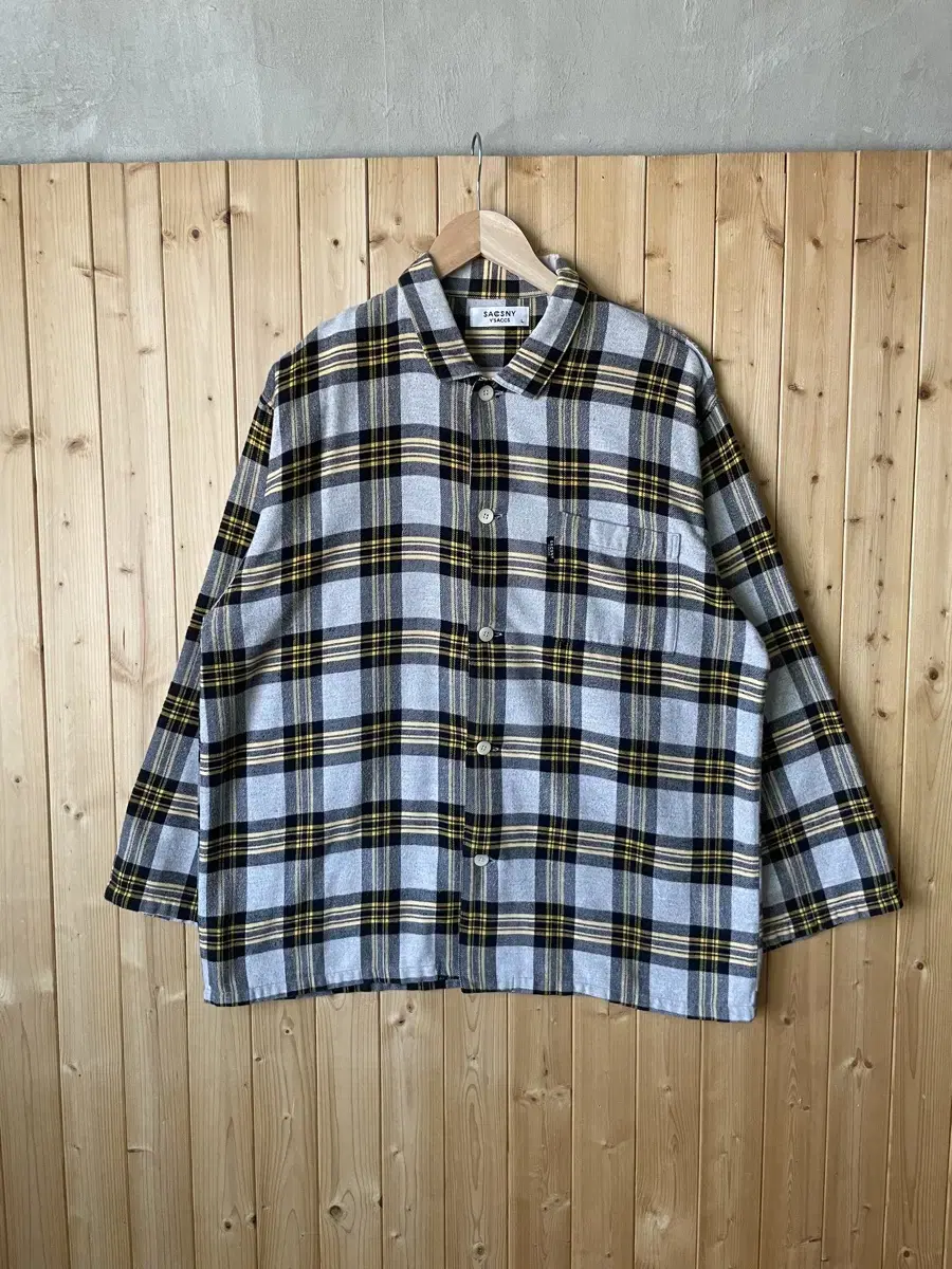 요지야마모토 Yohji Yamamoto Check Shirt