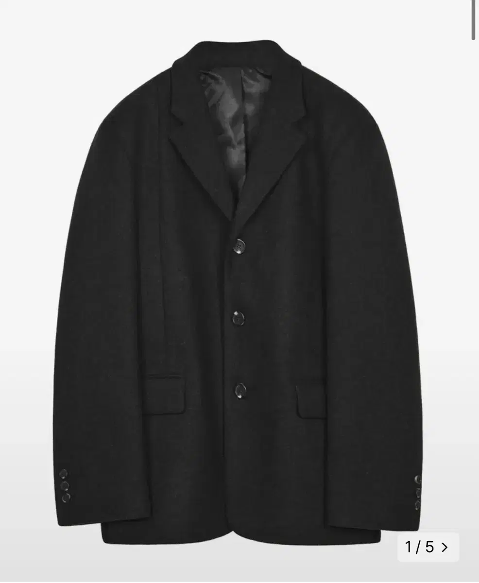 KEYMUIR Surplus Wool 65 Blazer Black