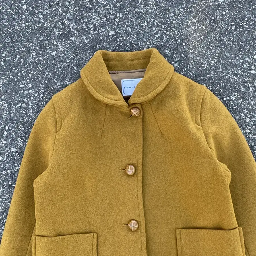 Nimes et nimes camel wool Jacket