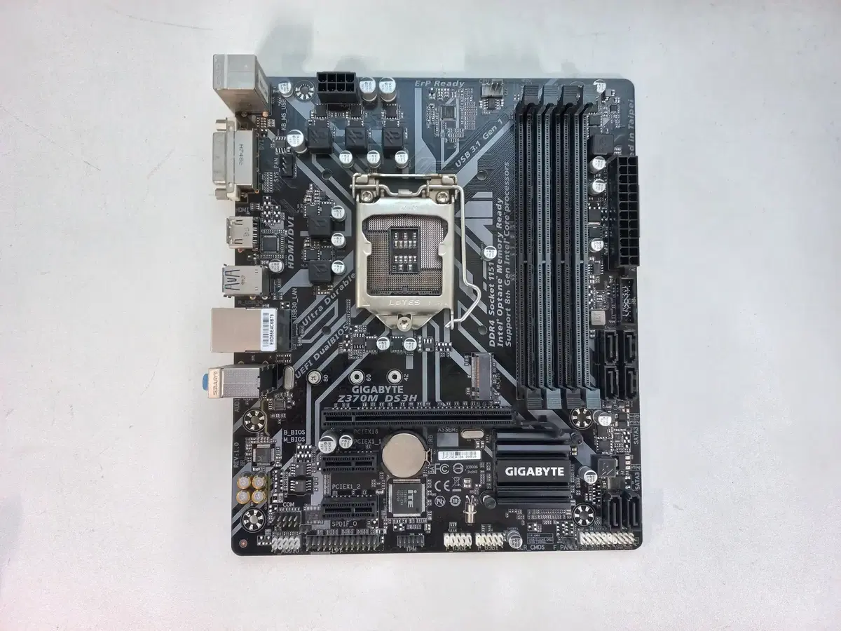 GIGABYTE Z370M DS3H(1151V2소켓,8~9세대)