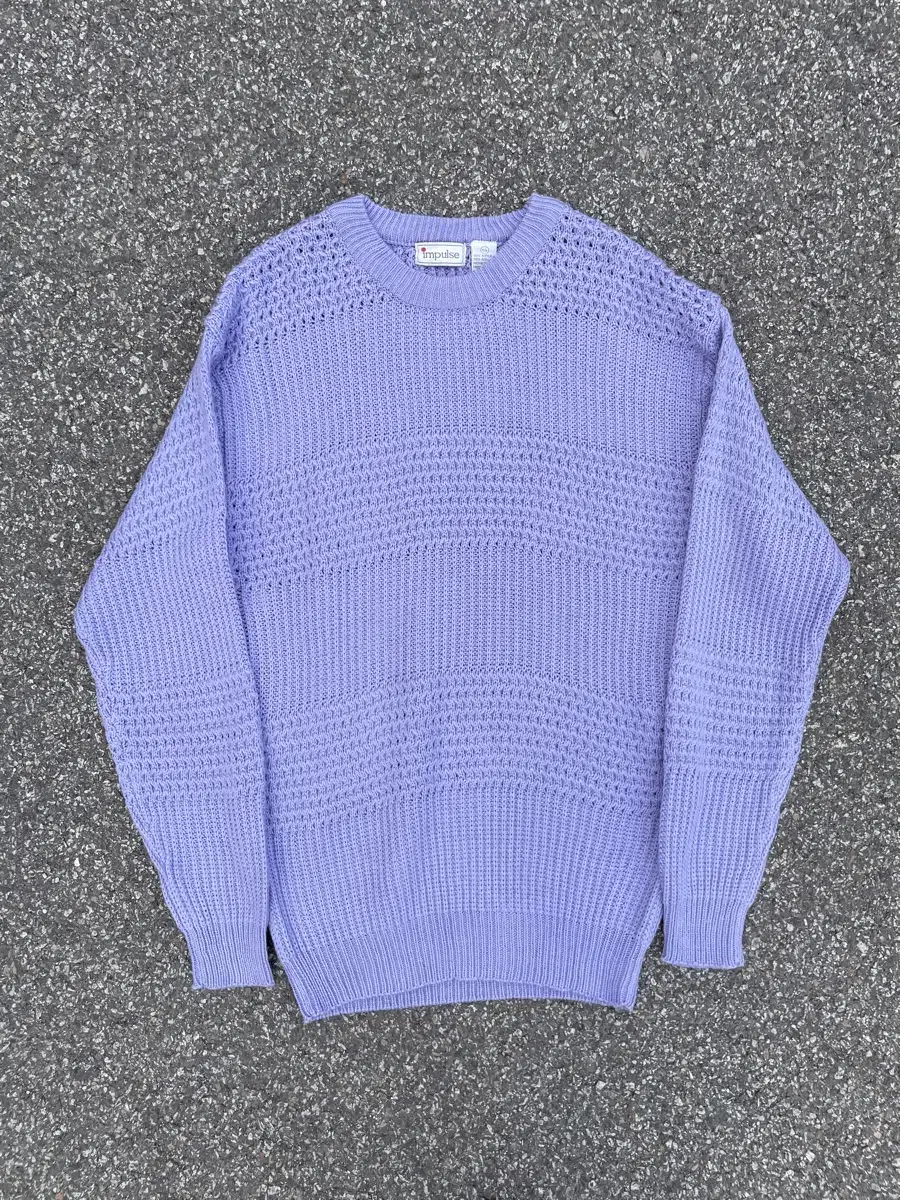 impulse Purple Kint Sweater