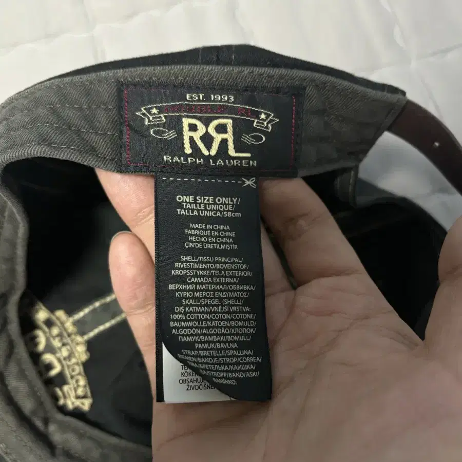 RRL 더블알엘 김우빈 모자 캡