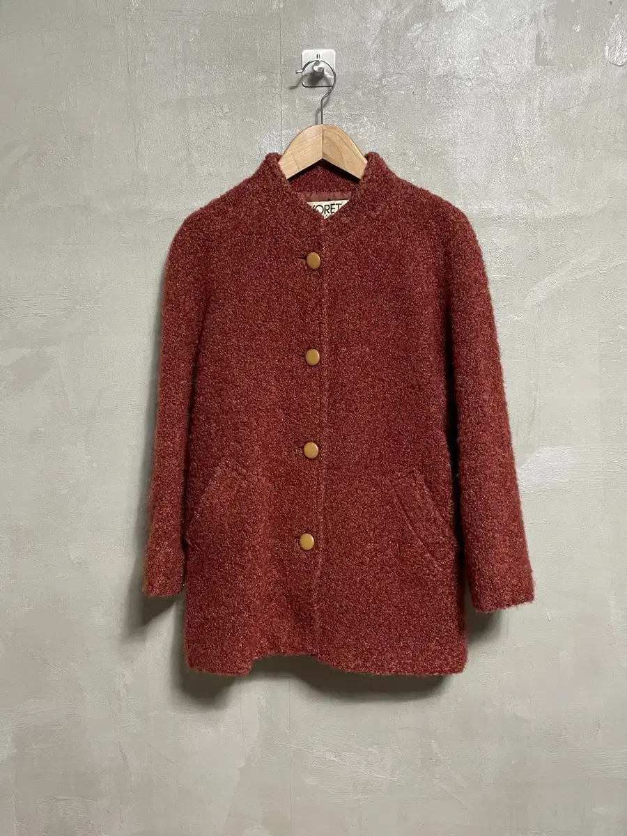 koret boucle Wool Jacket 부클 울 자켓