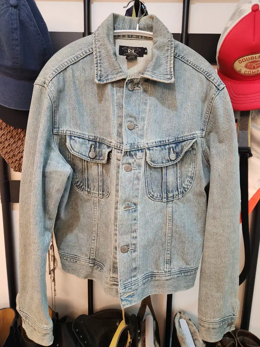 RRL Double L Vintage Denim Jacket M (Rare Tam)