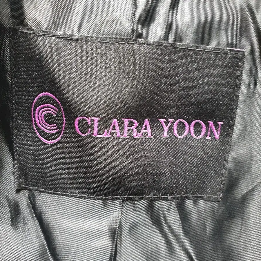 CLARA YOON여성 면스판 롱코트  새옷