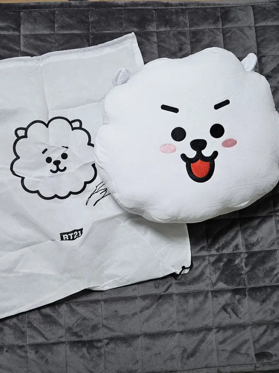 RJ 알제이 대왕대형 얼굴 쿠션 인형 50cm