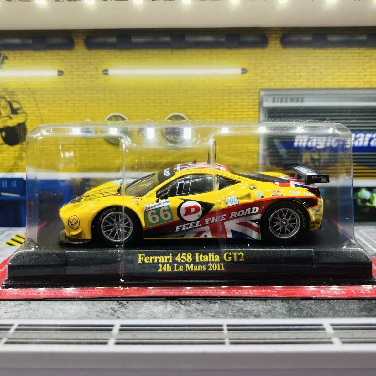 1:43 페라리 458 Italia GT2 24시르망 2011 다이캐스트