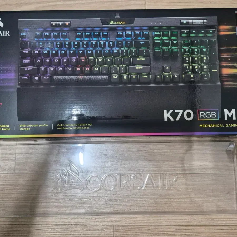 (급처) 커세어 K70 mk2 rgb 적축 키보드