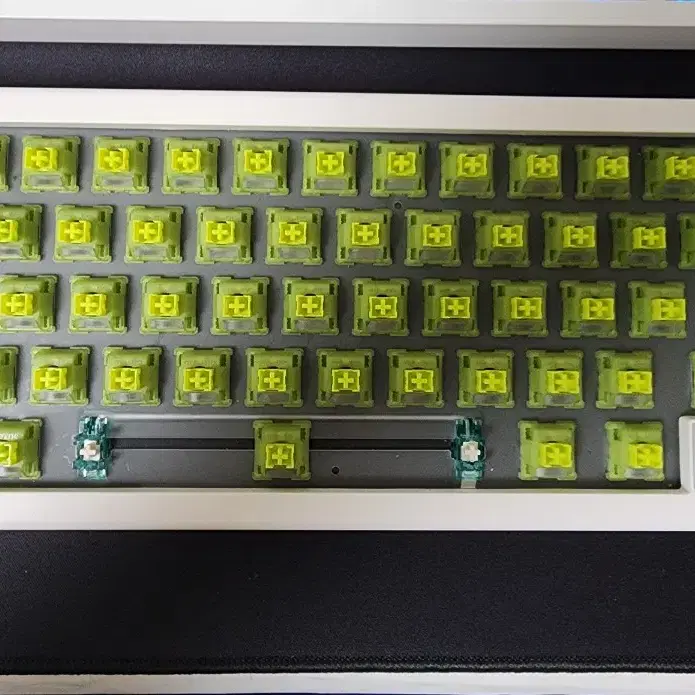 gmk67 오테뮤 저소음 라임 키보드