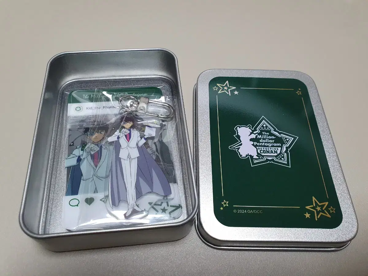 detectiveconan million dollar pentagram geekdoc keyring photocard