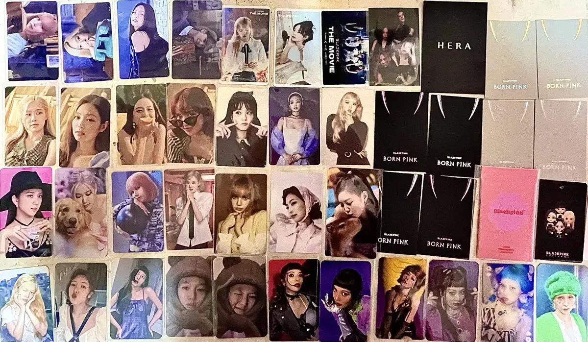 Bp Photo cards 블랙핑크 포카 처분